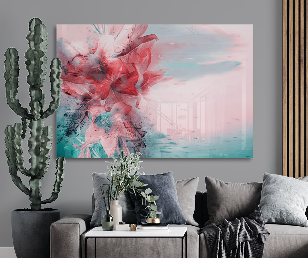Sticla - Abstract Floral - imagine 5