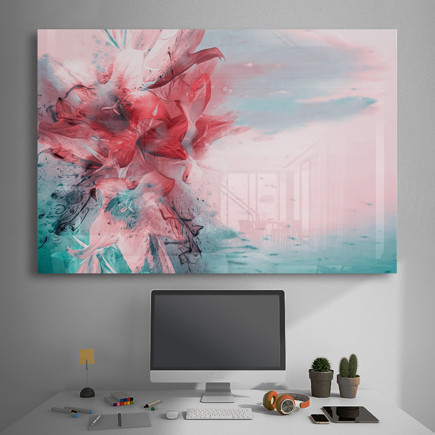 Sticla - Abstract Floral - imagine 2