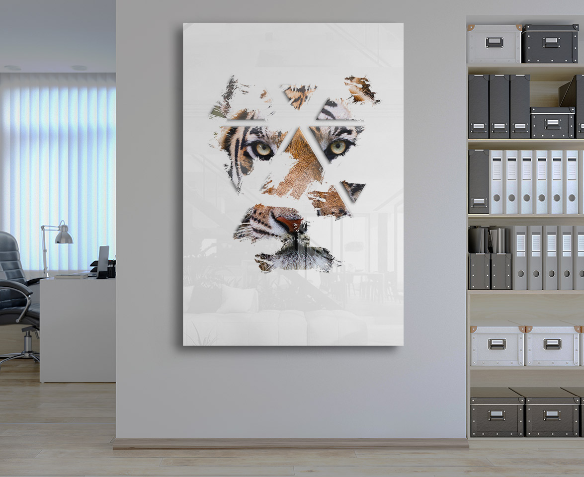 Sticla - Abstract Tigris - imagine 2