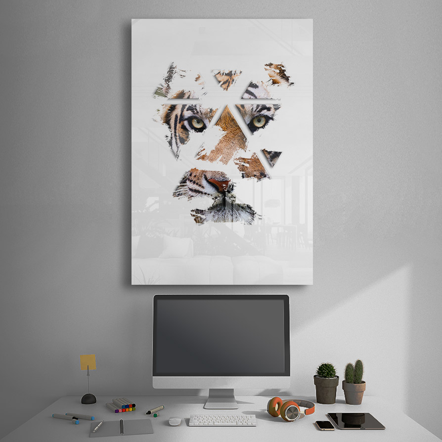 Sticla - Abstract Tigris - imagine 4
