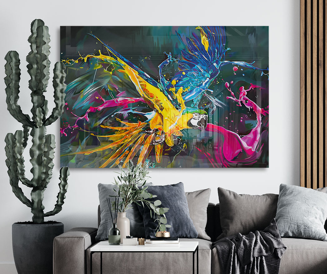 Sticla - Chromatic Parrot - imagine 3