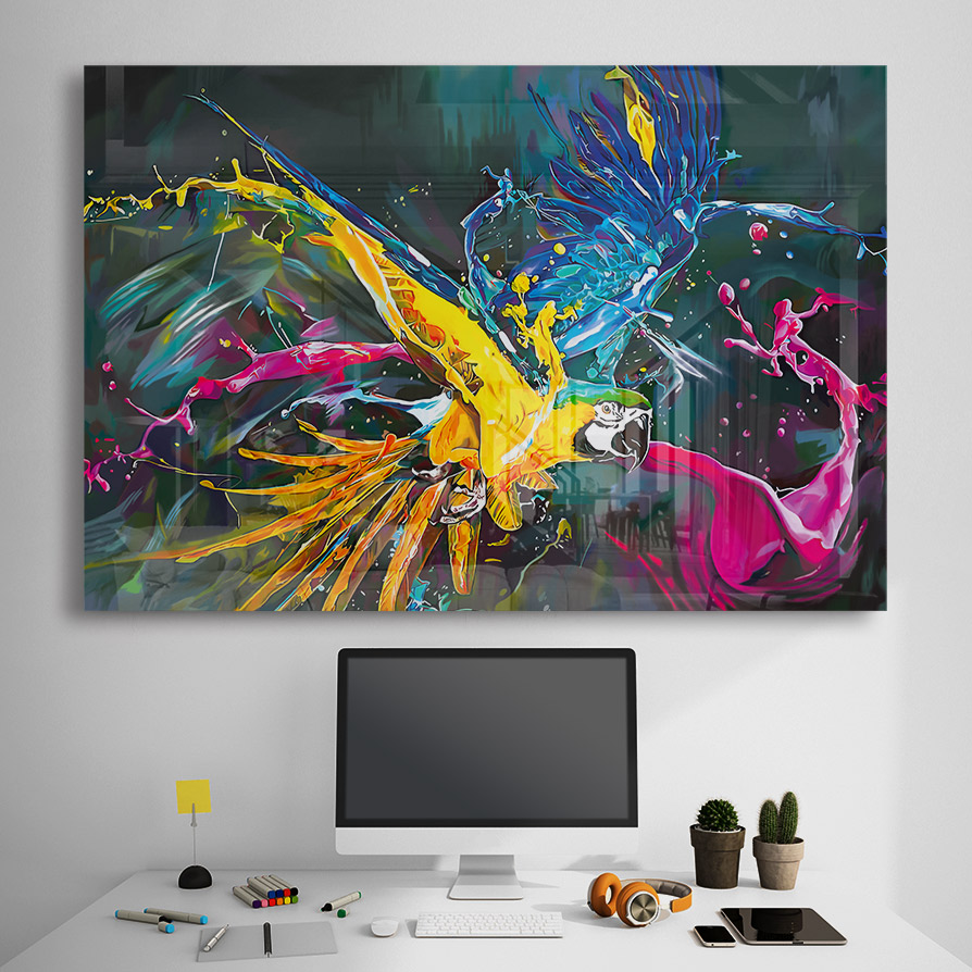 Sticla - Chromatic Parrot - imagine 4