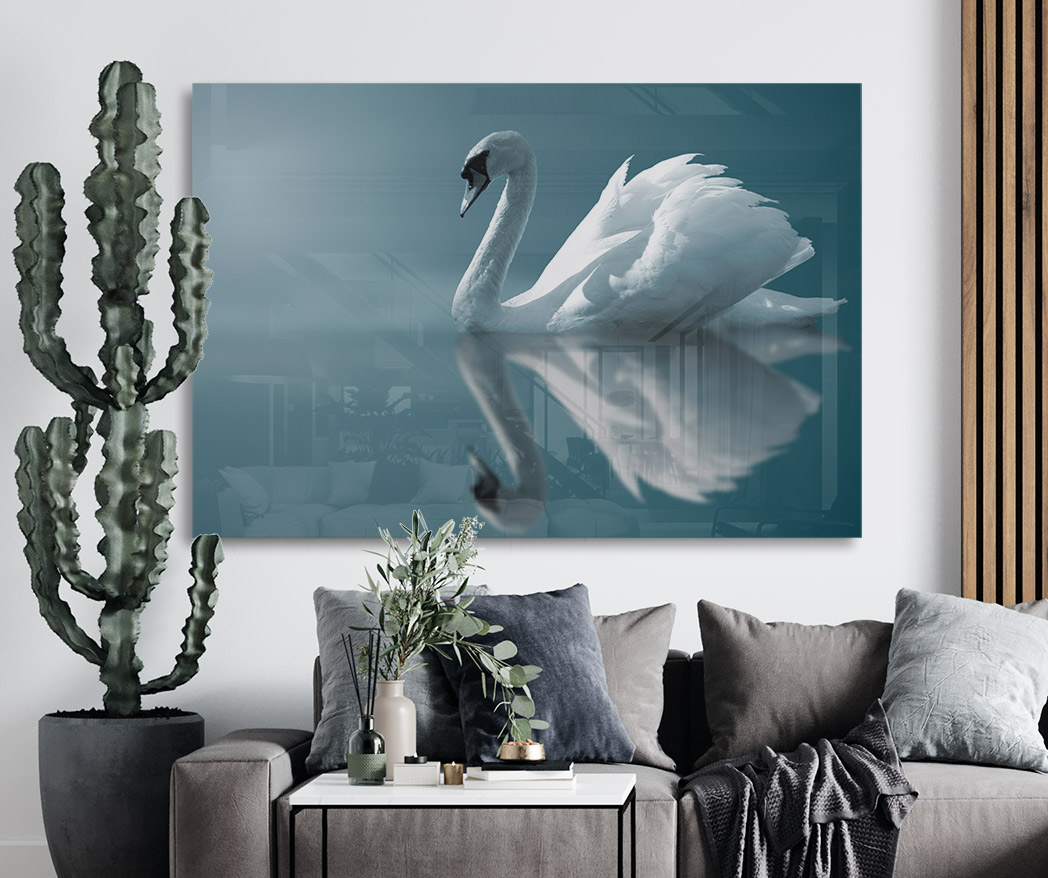 Sticla - Mirror Swan - imagine 2