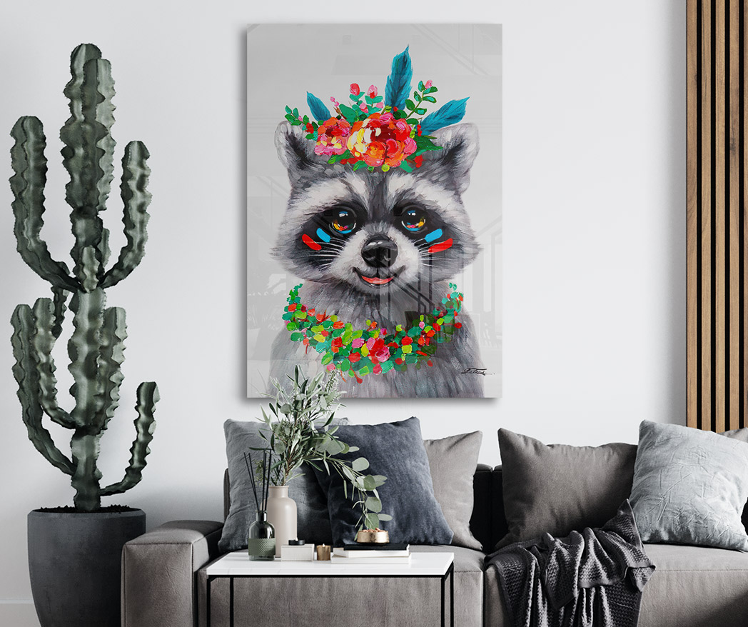 Sticla - Smiley Racoon - imagine 5