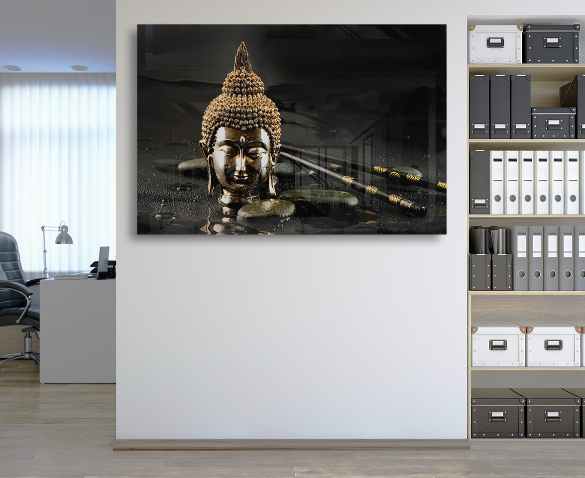 Sticla - Gold Buddha - imagine 4