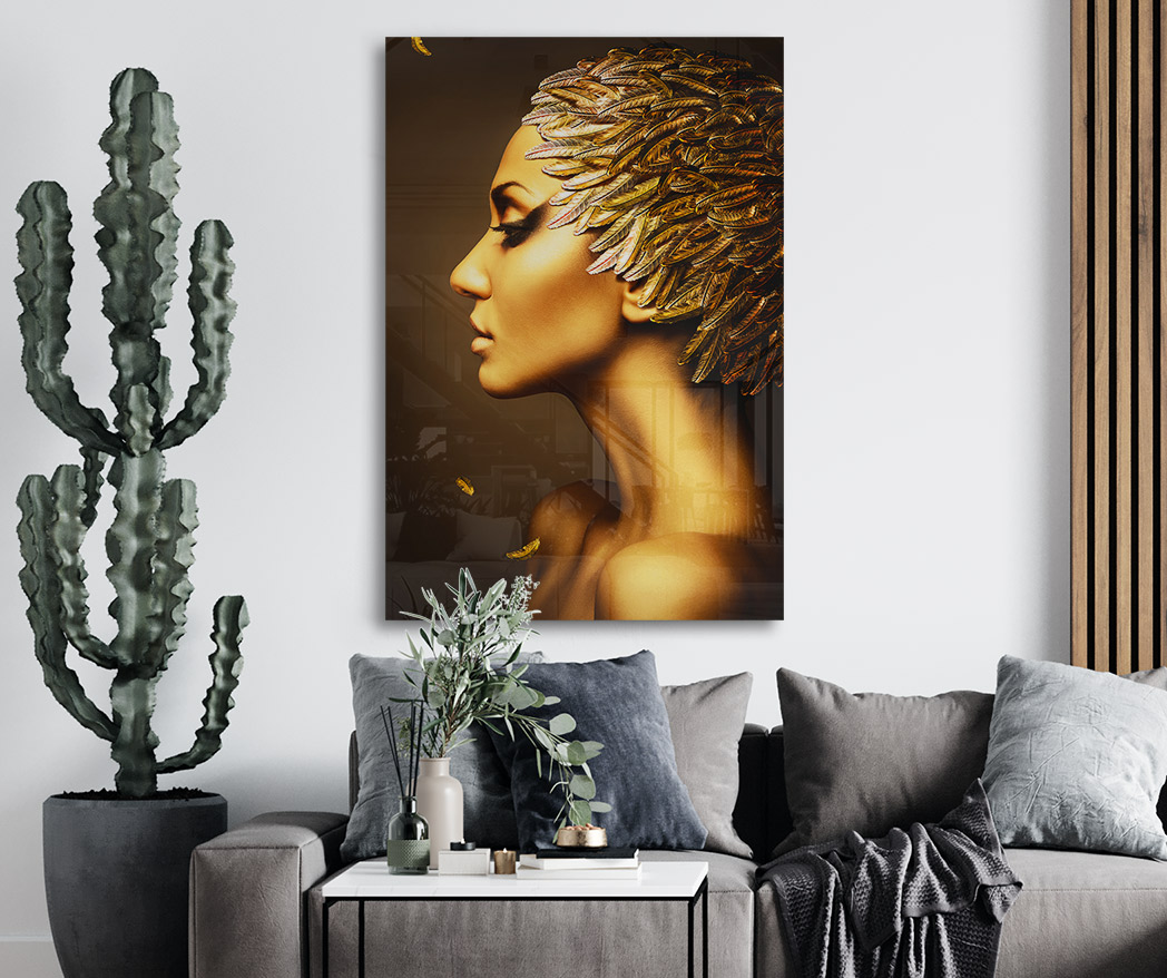 Sticla - Gold Feathers - imagine 5