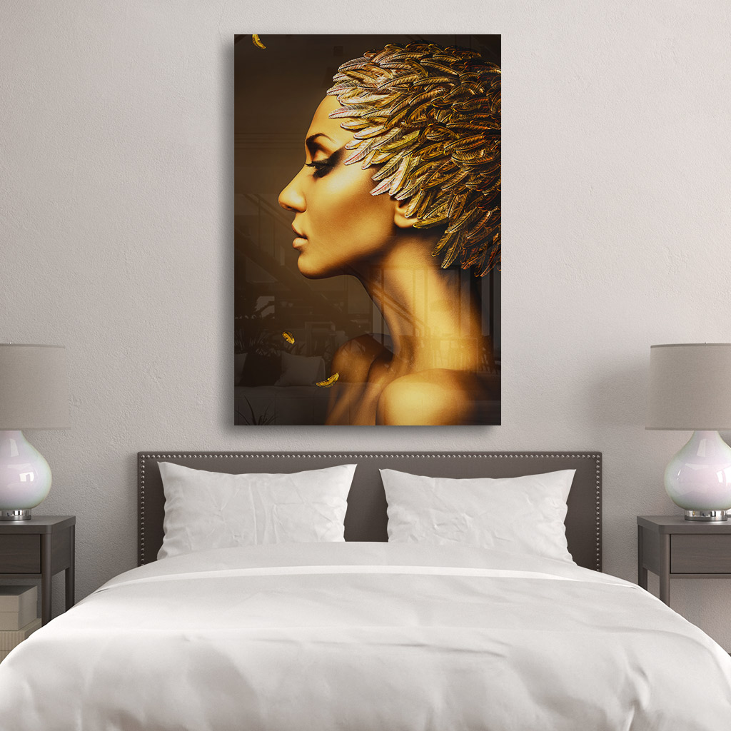Sticla - Gold Feathers - imagine 4