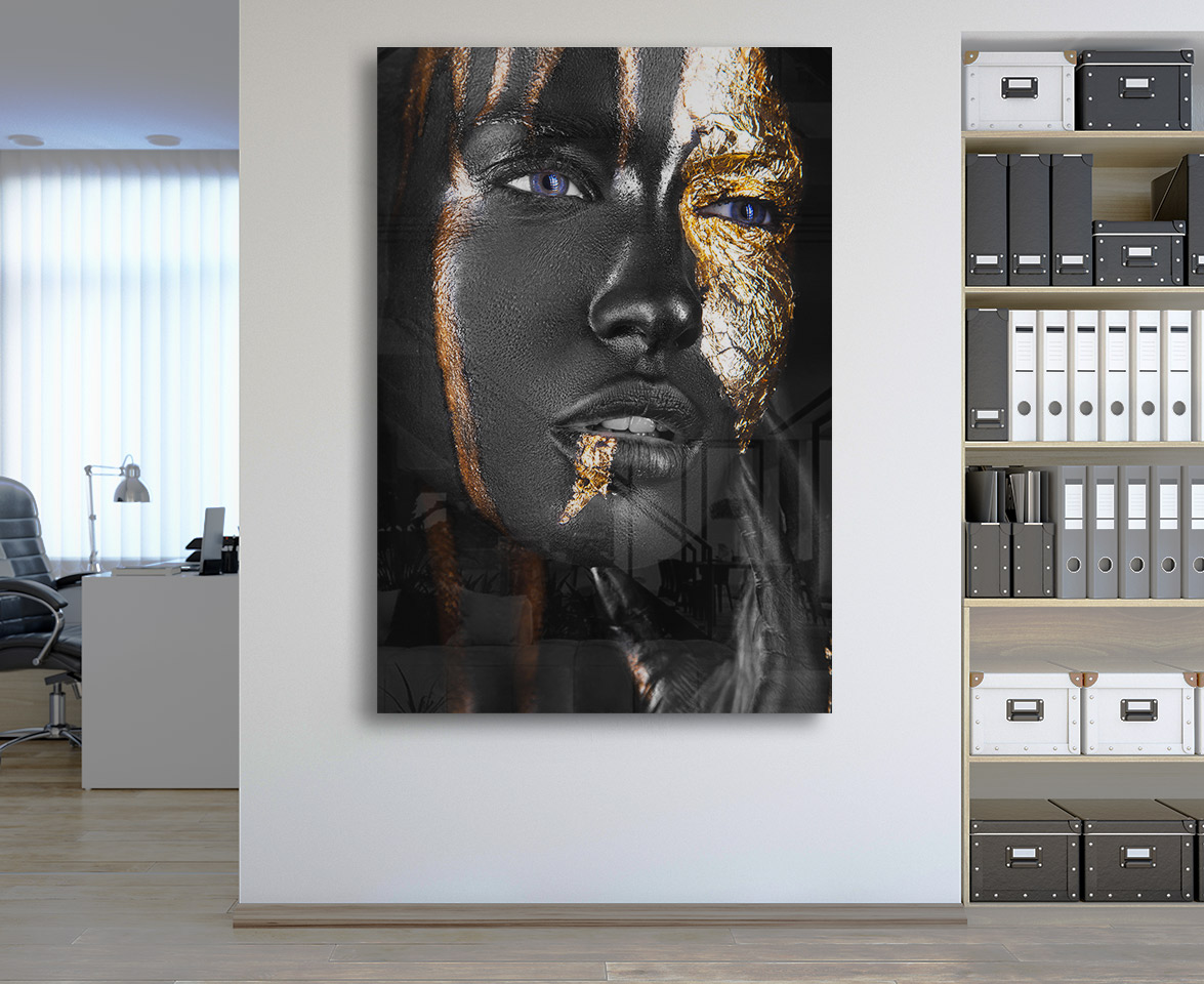 Sticla - Gold Look - imagine 3