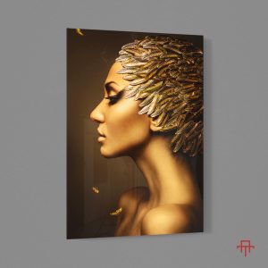 Sticla - Gold Feathers