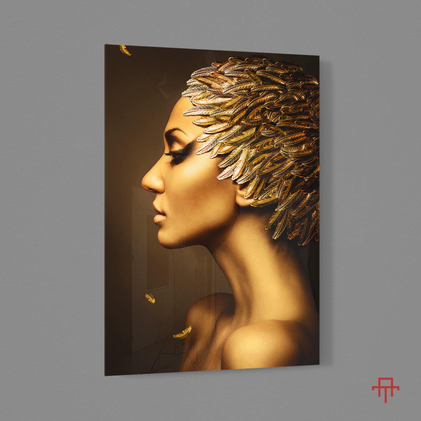Sticla - Gold Feathers