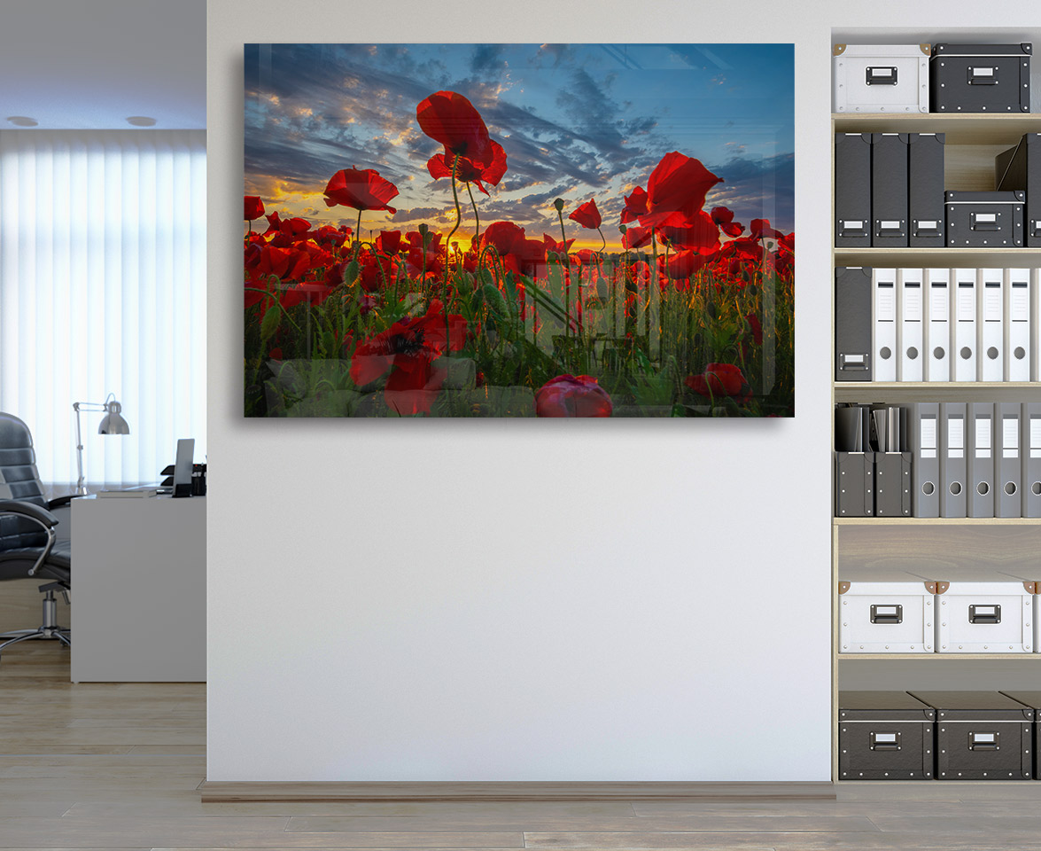 Sticla - Poppy field - imagine 5